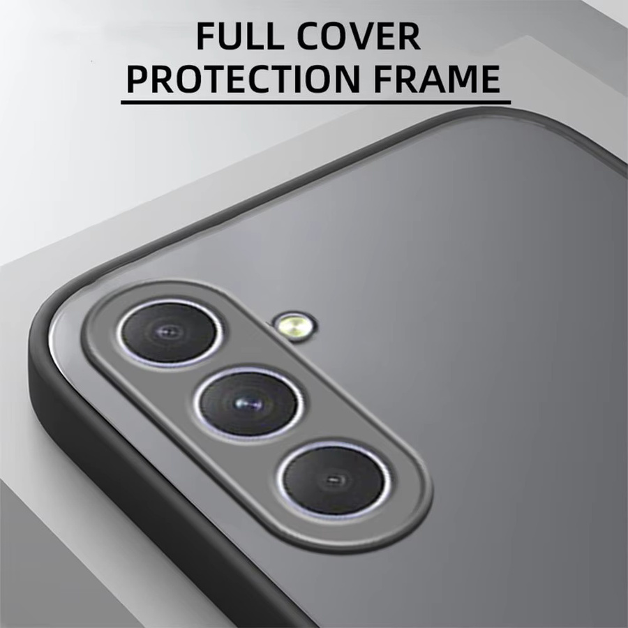 Armor Case Matte Bumper Hülle für Samsung Galaxy S26 S25 S24 S23 S22 S21 S20 S10 Fe Plus Ultra S10E Note10 Note20 Plus Ultra in Schwarz und Blau - Bild 3