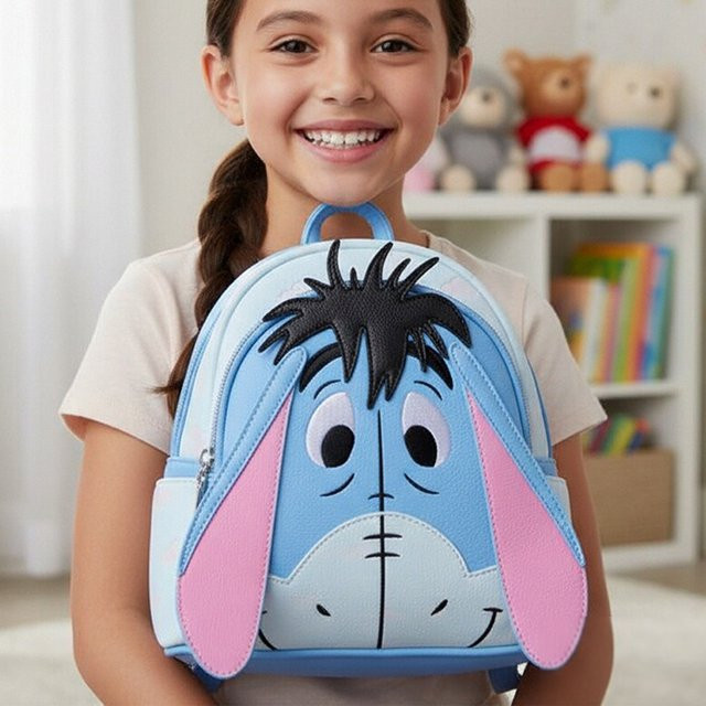 Loungefly Eeyore Cosplay Mini-Rucksack, Handtasche, Schultertasche - Bild 1