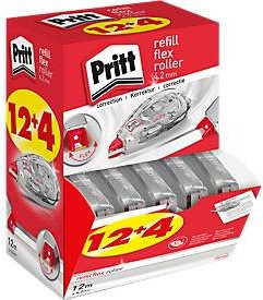 Pritt Korrekturroller Refill Flex Nachfüller Weiß 16er-Multipack - Bild 1