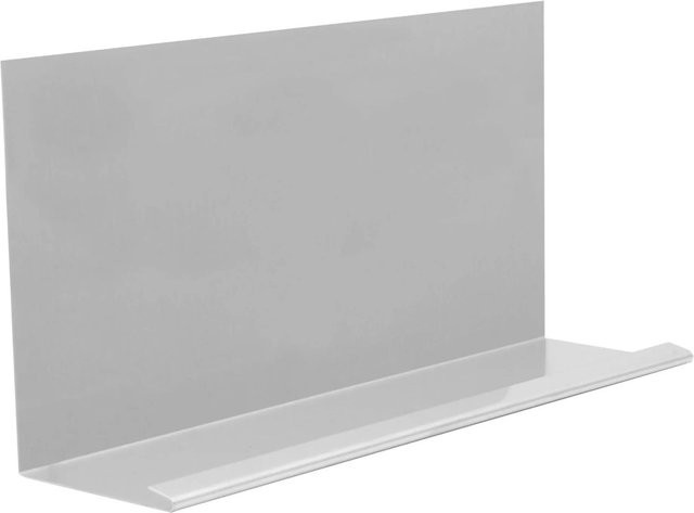 Inefa Winkelblech Dach mit Wasserfalz aus Aluminium in Silber, Länge: 200 cm - Bild 1