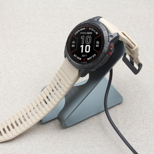 iHZCPRO Ladegerät für Garmin, USB-Ladekabel, Silikon, Dark Gray, Unisex - Bild 1