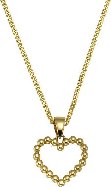 Celesta Anhänger mit Kette, 375 Gelbgold - Bild 1