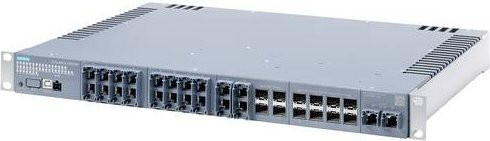 Siemens 6GK5334-3TS01-4AR3 Industrial Ethernet Switch in Grau - Bild 1
