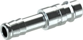 Riegler Einstecktülle NW7,2-NW7,8 aus gehärtetem und verzinktem Stahl in Silber - Bild 1