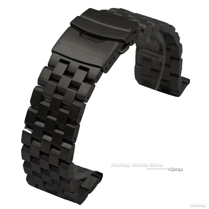 HQstrap Uhrenarmband Edelstahl, Silber, Unisex - Bild 3