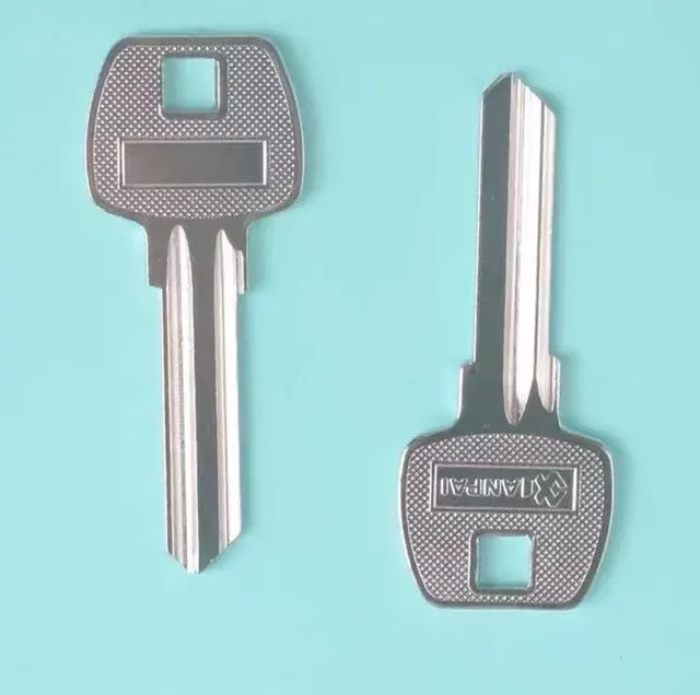 Keymother 10er Set A149 Haus Schlüsselrohlinge aus Messing - Bild 1