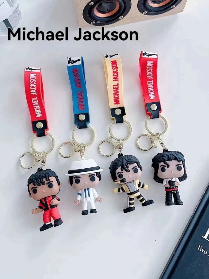 MINISO Schlüsselanhänger Michael Jackson, Unisex - Bild 3