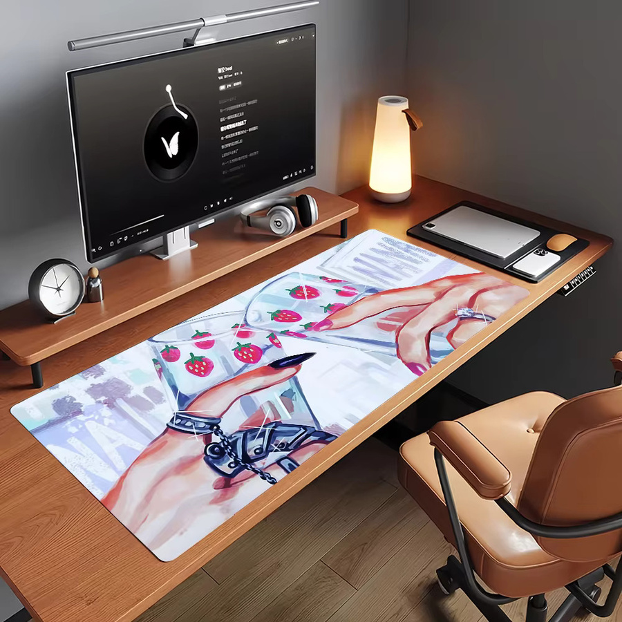 Anime N-NANA Mauspad in Multicolour, rutschfeste Tischunterlage aus Gummi für PC und Laptop - Bild 5