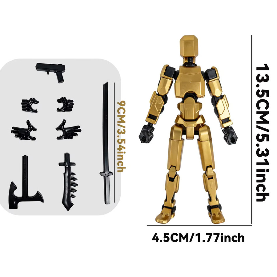 Bandai Titan Actionfiguren, Roboter, Hundefigur, 14-teiliges Set - Bild 2