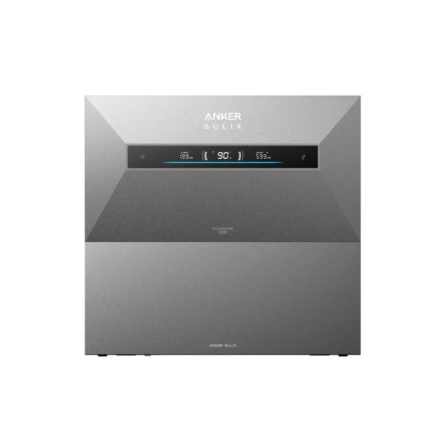 Anker SOLIX Solarbank Max AC 14 kWh Speicher mit BP7000 Erweiterungsakku in Schwarz und Grau mit Wi-Fi - Bild 2