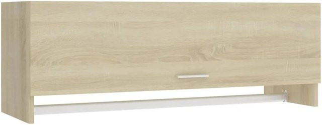 vidaXL Kleiderschrank Sonoma-Eiche aus Holzwerkstoff B/T/H: 100 x 32,5 x 35 cm - Bild 1