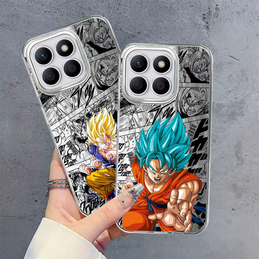Dragon Ball Cartoon Goku Handyhülle für Honor 200 Pro X9a X8a X8b X9c X7b X8c 400 Lite Soft Shell in Multicolour - Bild 1