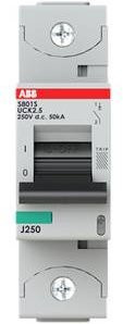 ABB S801S-UCK2.5 Leitungsschutzschalter 2,5A 250V Grau - Bild 1