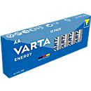 Varta ENERGY AA Alkaline-Batterien, 10er Pack, Blau - Bild 2