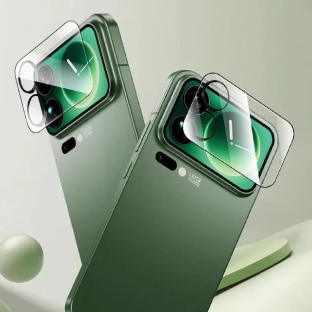 Xiaomi 17 Pro Max 3D Kamera Objektiv und Display Schutzfolie Set mit Rückseiten Aufkleber - Bild 1