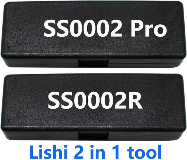 LISHI 2 in 1 Decoder SS002 pro SS002R Werkzeug-Kit in Schwarz - Bild 1