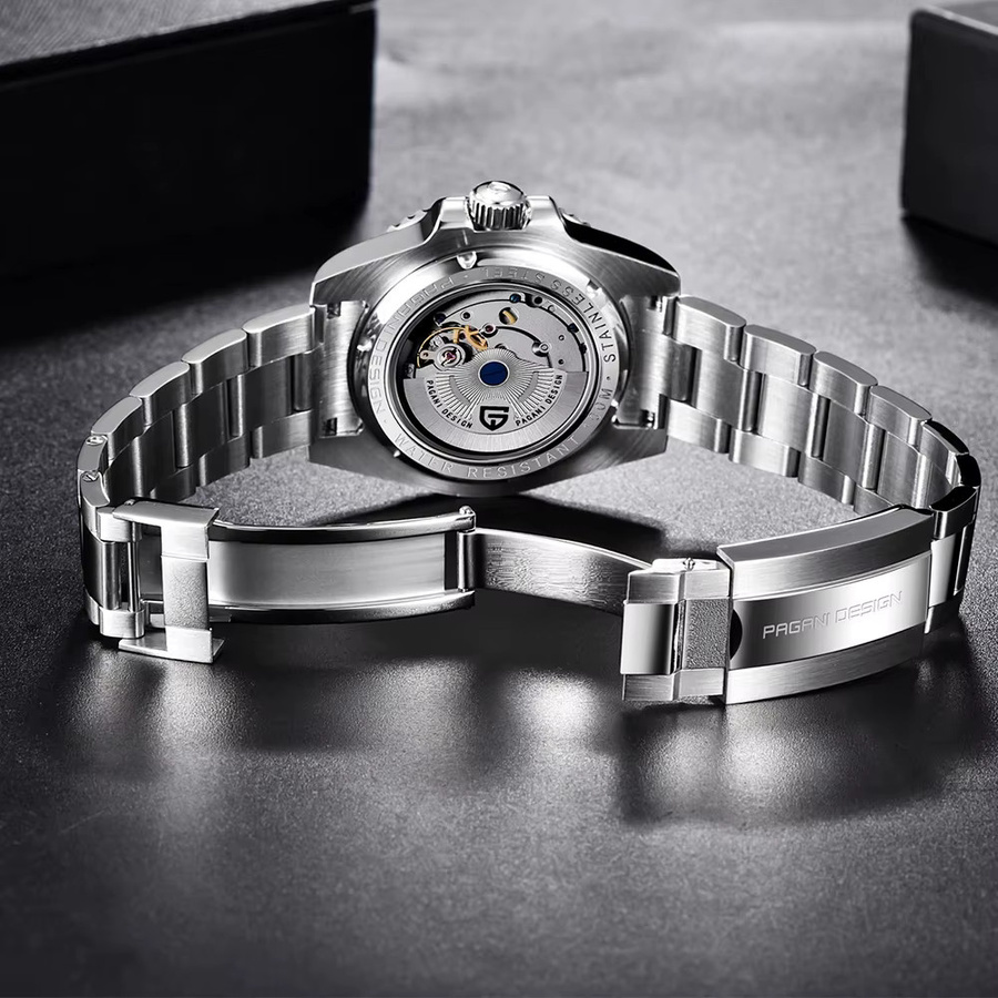 PAGANI DESIGN Armbanduhr, Automatik, Edelstahl, Saphirglas, 40 mm, Herren - Bild 6
