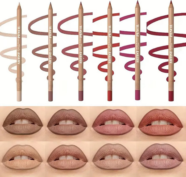 Face Secret Artist Shape Sculpt Lip Liner Pencil, Matt, Unisex - Bild 1