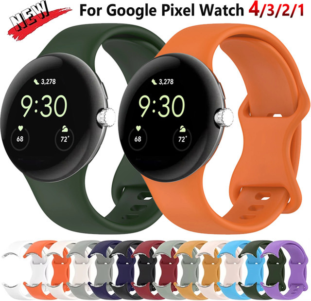 Google Uhrenarmband Silikon, Unisex - Bild 1