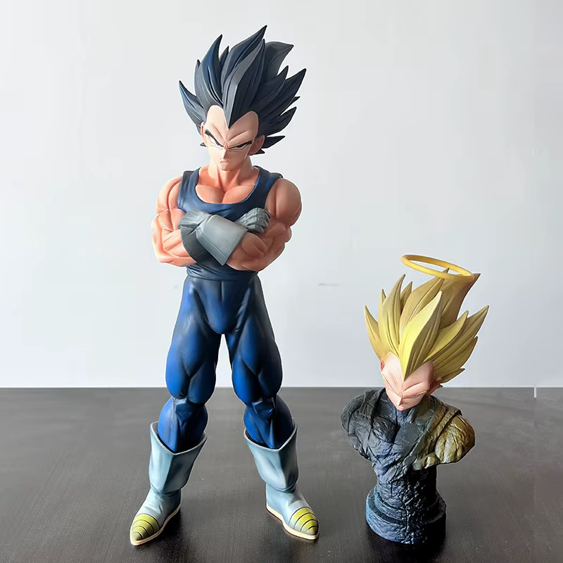 Bandai Dragon Ball Z Majin Vegeta Figur, Actionfigur, mit austauschbarem Kopf - Bild 2