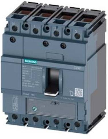 Siemens 3VA1116-3FE46-0AA0 Leistungsschalter in Grau mit einem Einstellbereich von 112 - 160A und einer maximalen Schaltspannung von 690 V/AC - Bild 1