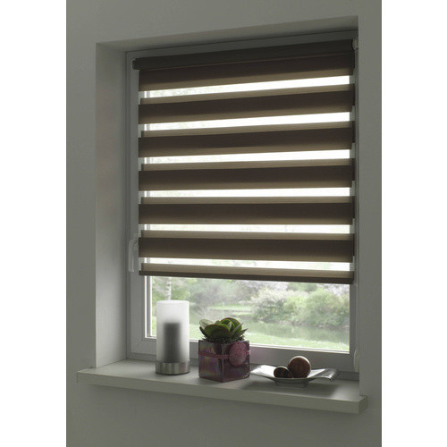 Gardinia Rollo EASYFIX in Mocca Braun aus Polyester, Breite: 150 cm, Höhe: 60 cm, Tiefe: 60 cm - Bild 3