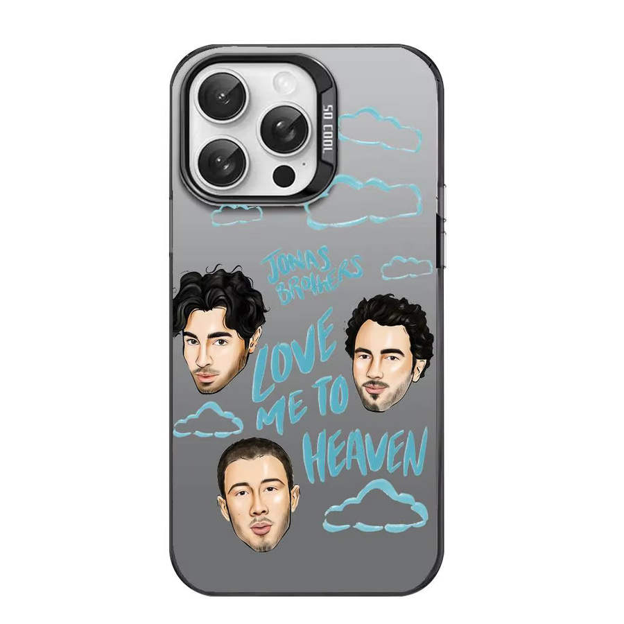 Jonas Brothers Handyhülle für Apple iPhone 16, 15, 14, 13, 12, 11 Pro Max Plus in Multicolor aus weichem TPU - Bild 4