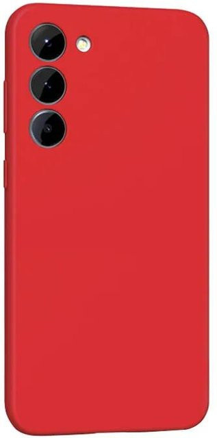 Flüssigsilikon Handyhülle für Samsung Galaxy S21 S22 S23 S24 S25 Ultra Plus FE in Rot - Bild 1