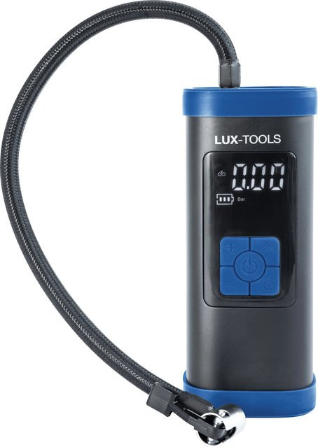 LUX-TOOLS Mini-Kompressor A-KPS-12/10 in Blau 12V - Bild 1
