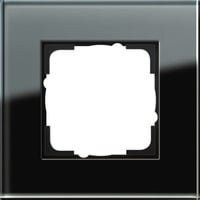 Gira Abdeckrahmen Esprit aus Glas in Schwarz mit glänzender Oberfläche IP20 - Bild 1