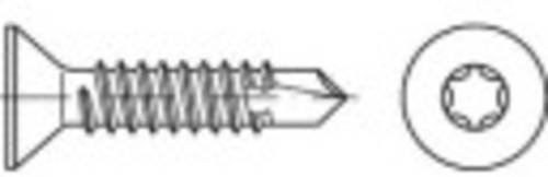TOOLCRAFT Bohrschraube 3,9 mm mit T-Profil DIN 7504, Länge: 13 mm, Stahl galvanisch verzinkt, Silber, 1000 Stück - Bild 1