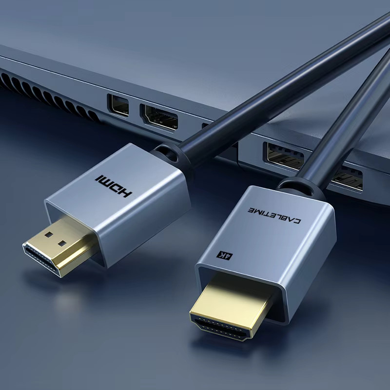 CABLETIME HDMI 2.0 Kabel in Silber für 4K@60Hz Videoverbindung mit Laptop, PS4, TV und Switch - Bild 5