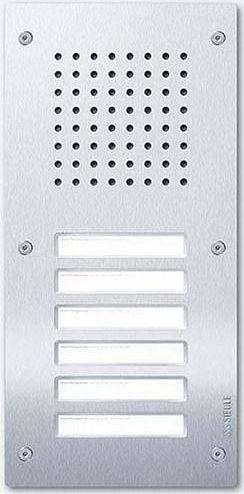 Siedle Audio-Intercom Gegensprechanlage in Silber aus Edelstahl für den Einbau - Bild 1