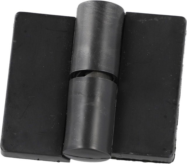 Schwarzes Nylon-Türscharnier für öffentliche Toiletten als Heimwerker-Zubehör und Türbeschlag - Bild 1