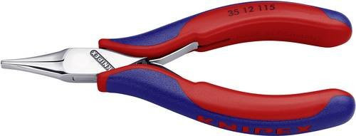 Knipex Elektronik-Greifzange 35 12 115 mit Mehrkomponenten-Hüllen in Multicolor, Länge: 115 mm - Bild 1
