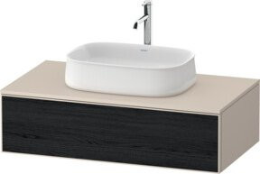 Duravit Waschtischunterschrank Zencha in Taup, Breite: 100 cm, Tiefe: 55 cm - Bild 1