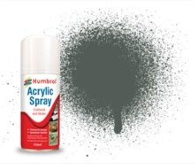 Humbrol Acryl-Spray No 1 Grundierung, matt, Grau, 150 ml - Bild 1