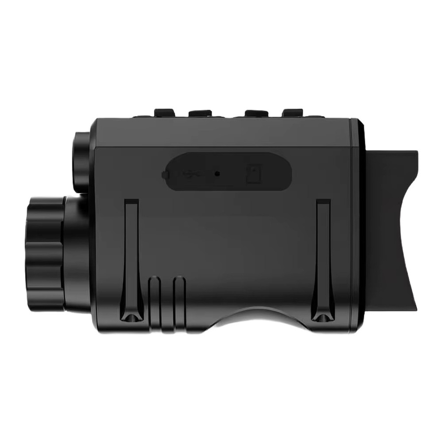 iHseno 4K Infrarot-Monokular mit 12-fachem Digitalzoom und 7-stufiger Nachtsicht für Foto und Video in Schwarz - Bild 4