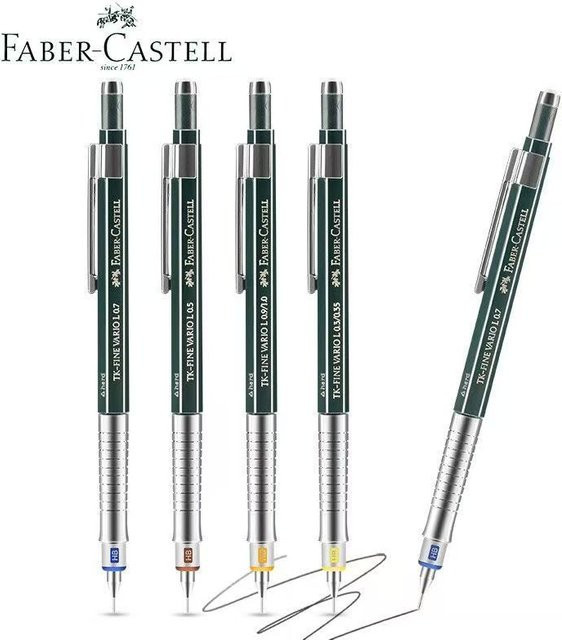 Faber Castell TK-Fine Vario Druckbleistift für professionelle Zeichnungen und Grafik in Multicolour - Bild 1