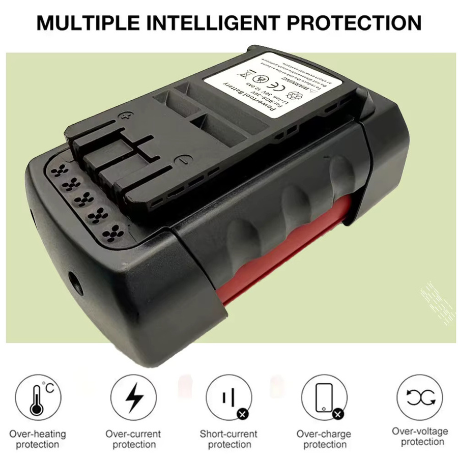 ANKALA Ersatz-Akku 36 V 18000 mAh für Bosch Akku-Elektrowerkzeuge BAT810 BAT840 2607336173 D70771 GBH 36V-LI 36VF-LI - Bild 5