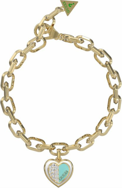Guess Armband, Edelstahl, Gold, Kristall, Zirkonia, Damen - Bild 1