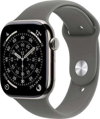 Apple Smartwatch, GPS + Cellular, 46 mm, Titan, Unisex - Bild 1