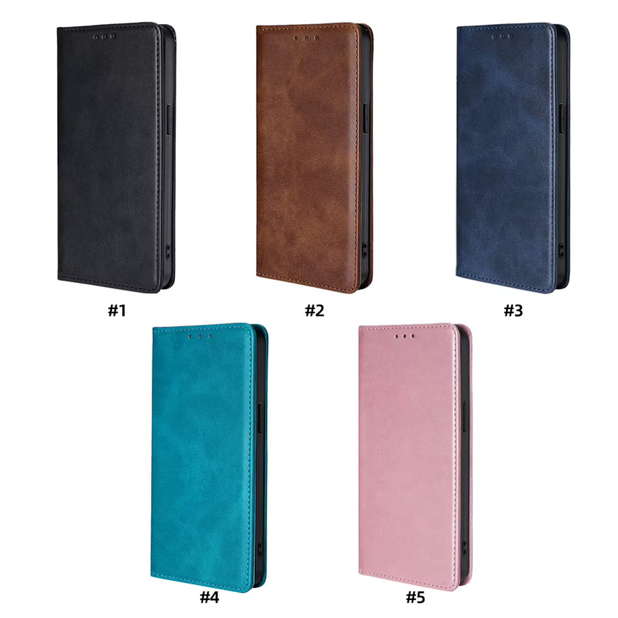 Magnetische Brieftaschen-Hülle für Huawei Mate 60 50 40 30 20 Pro Plus 30 Lite 40E mit Kartenfächern als Flip Cover in Schwarz und Braun - Bild 5
