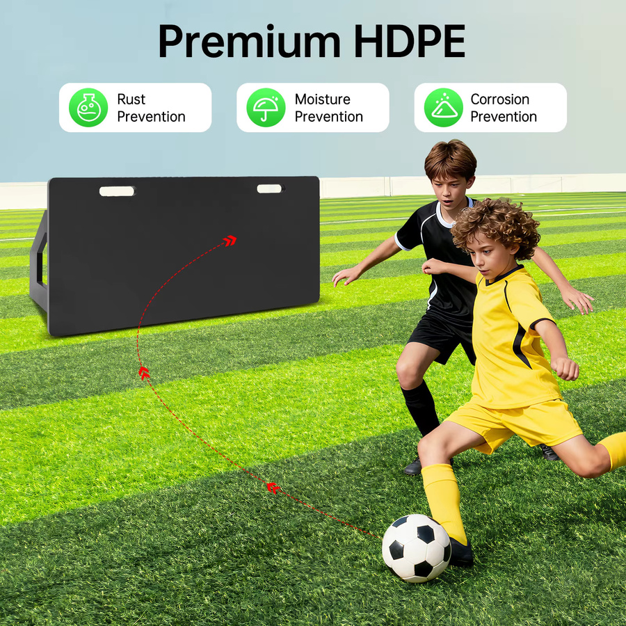 HUOMMG Fußball-Rebounder, tragbar, Prallwand - Bild 2