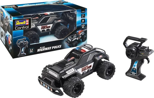 Revell Highway Police, RC Modellauto, Elektro, Schwarz, ab 6 Jahren - Bild 2