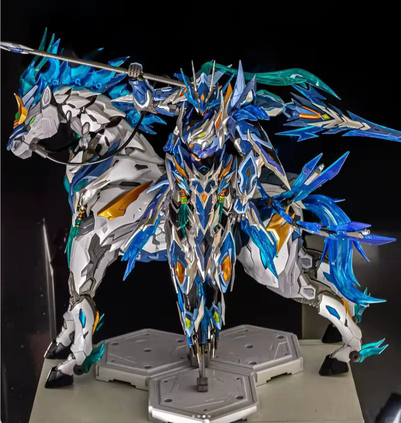 Motor Nuclear Mnp-Xh05 Zhaoyun, Mecha, Legierungs-Skelett-Mecha Tianyouxing Longdanhujiang, mit beweglichem Pferdemodell-Spielzeug - Bild 2