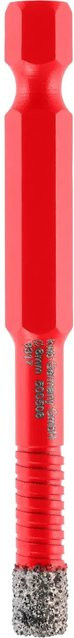 kwb Fliesenbohrer für 6-Kant Akkuschrauber in Rot, Durchmesser: 6 mm, Länge: 68 mm - Bild 1