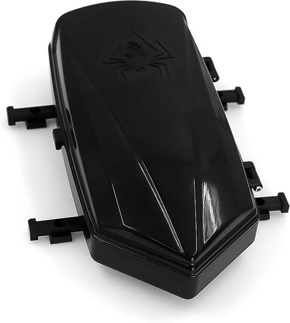 RC Dach Gepäckbox Gepäckträger Rack, kompatibel mit Traxxas und Axial, Schwarz - Bild 1