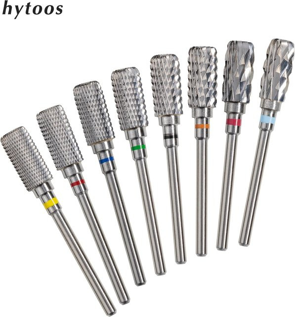 HYTOOS Sicherheits-Nagelbohrer, 13 mm Zylinder, Hartmetallbohrer, Unisex - Bild 1
