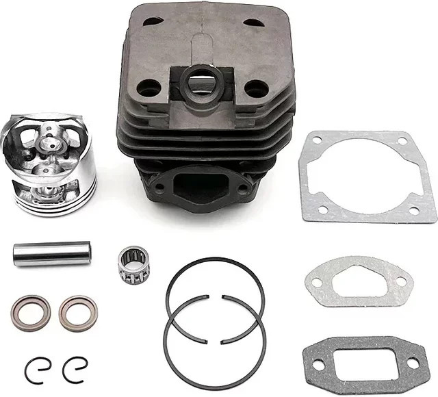 Victopeak Kettensägen Zylinder-Kolben-Kit in Silber für 45cc, 52cc und 58cc Modelle - Bild 1